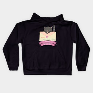 Smitten as a kitten Kids Hoodie